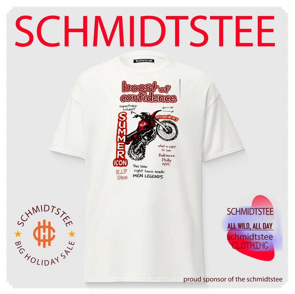 Kawasaki KLR Summer Icon RIP Dino Bootleg Tribute shirt