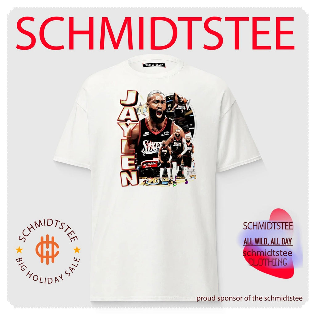 Jaylen Brown Philadelphia 76ers Bootleg Collage shirt
