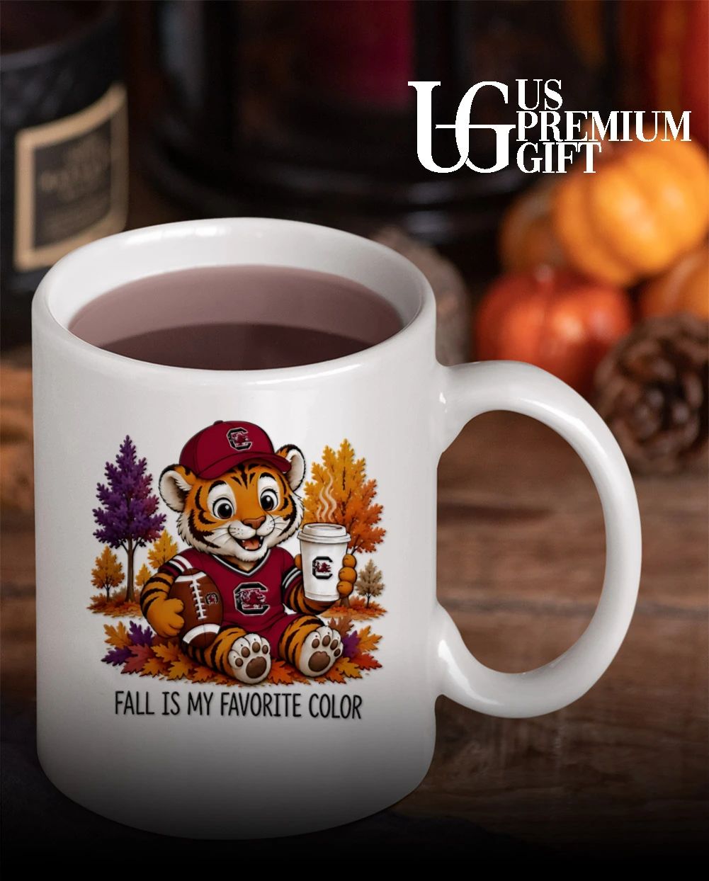 South Carolina Gamecocks Tiger Fall Is My Favorite Color College Football 2026 shirt