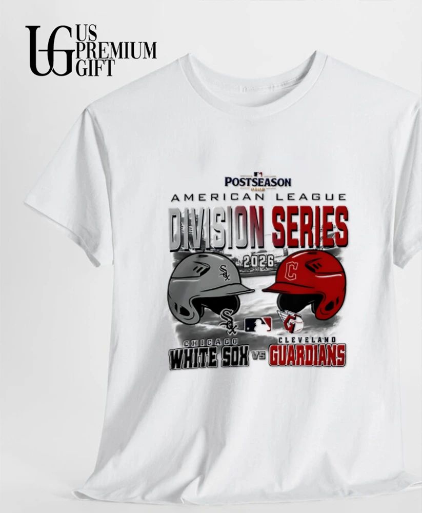 Chicago White Sox Vs Cleveland Guardians 2026 ALDS Matchup helmet shirt