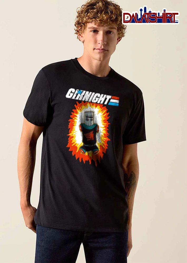 GIR Night armless knight helmet boar emblem explosion shirt