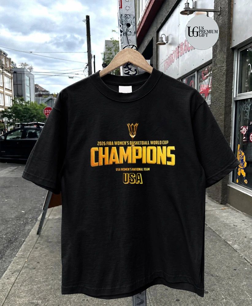 USA Women’s Basketball 2026 FIBA World Cup Champions shirt