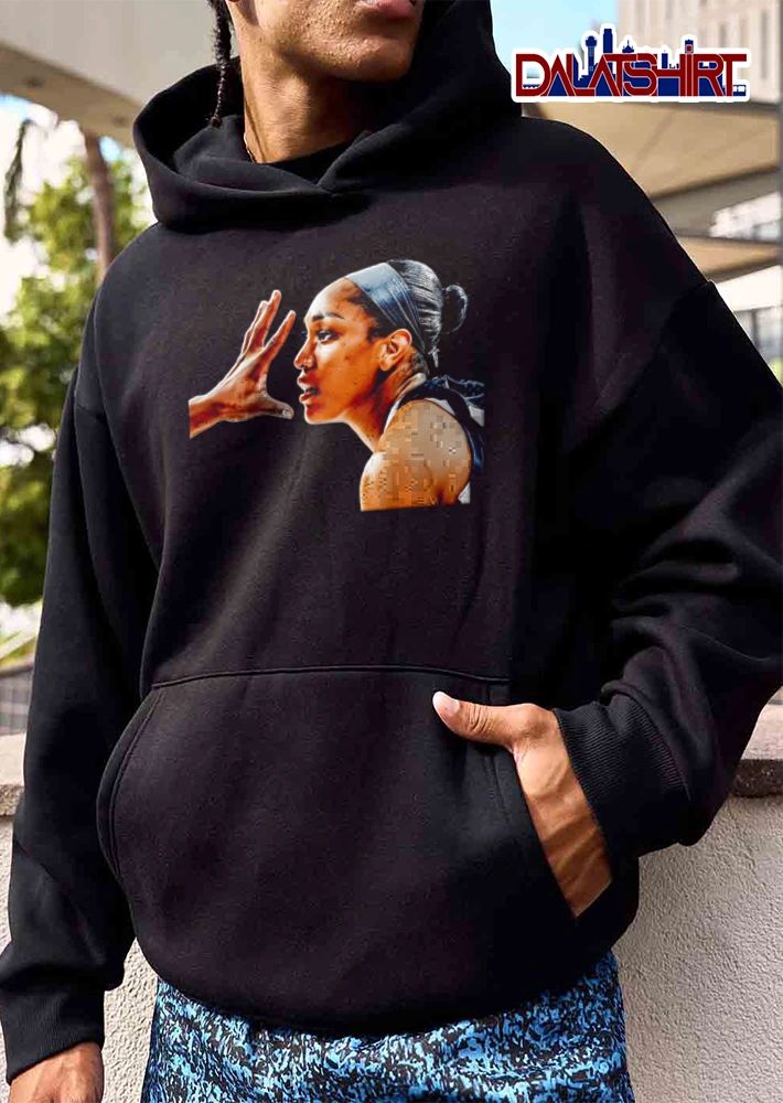 Pirates Kanu Aja Wilson woman profile hand reaching face shirt