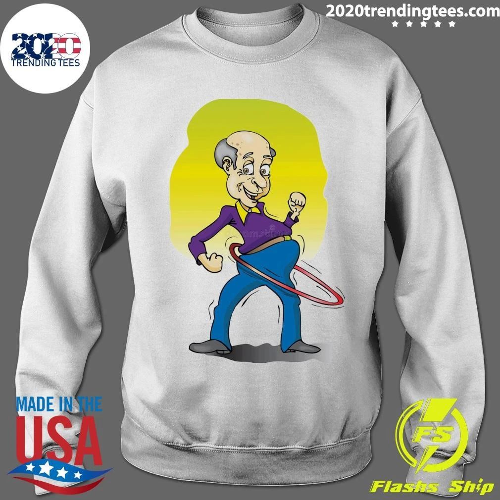 Elderly Man Showing That He Still Has It Hoopster Shirt