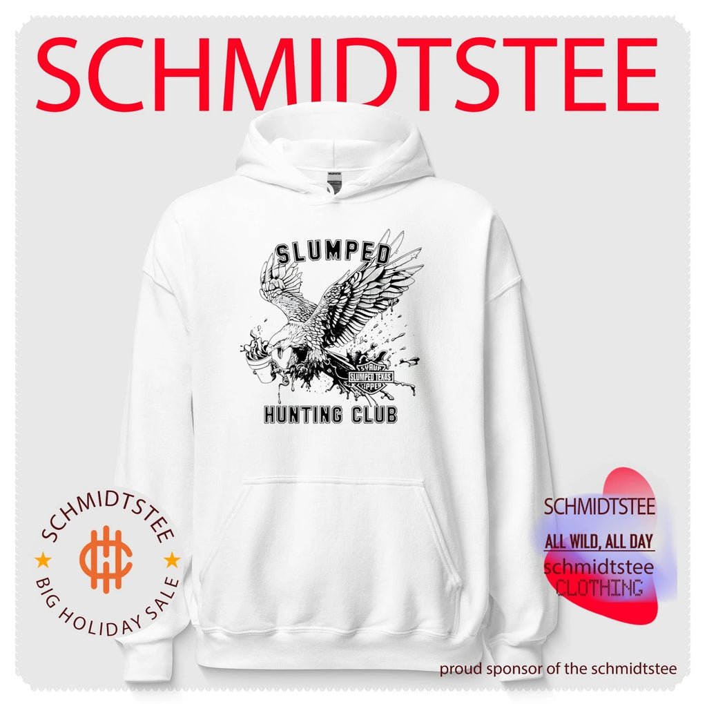 Slumped Hunting Club graphic eagle shirt