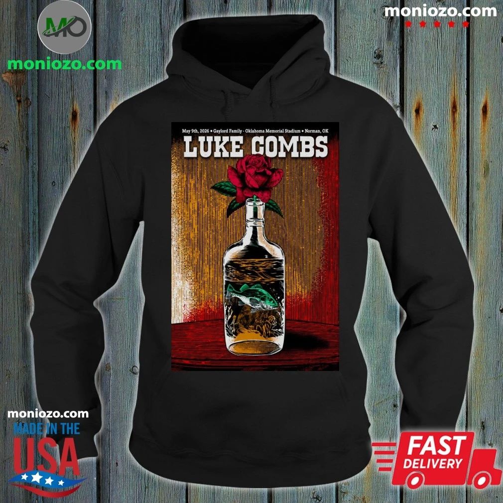 Original Luke Combs May 9 2026, Norman OK Poster Shirt