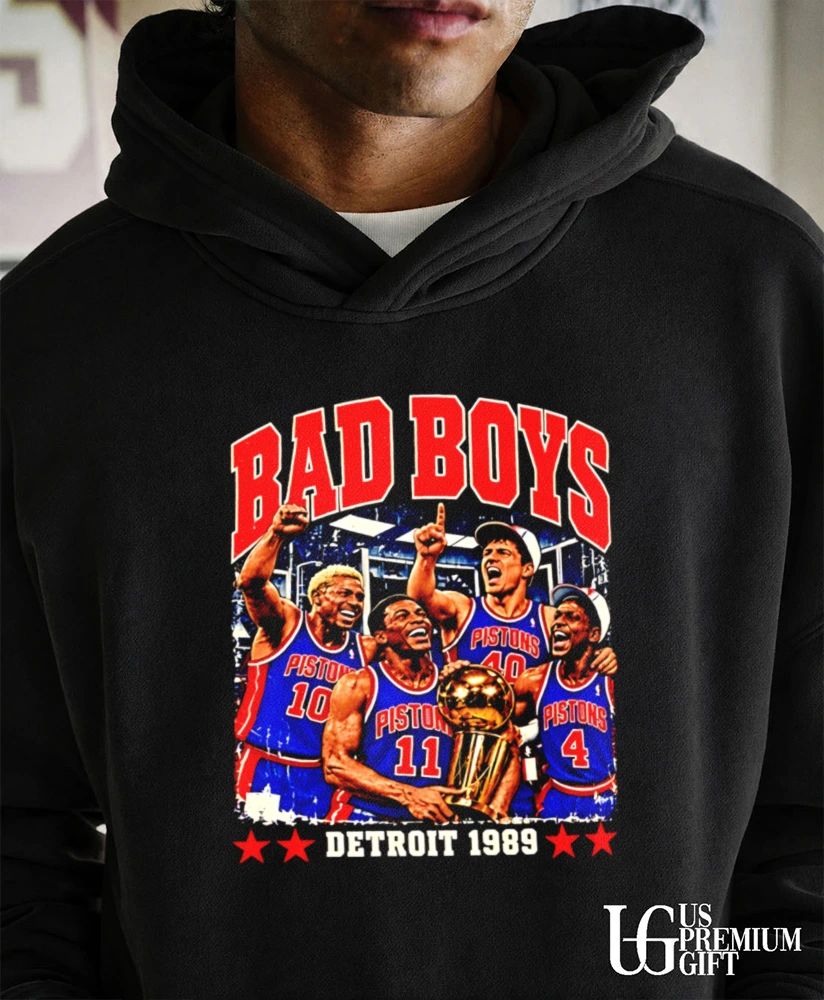 Detroit Piston Bad Boys 1989 shirt