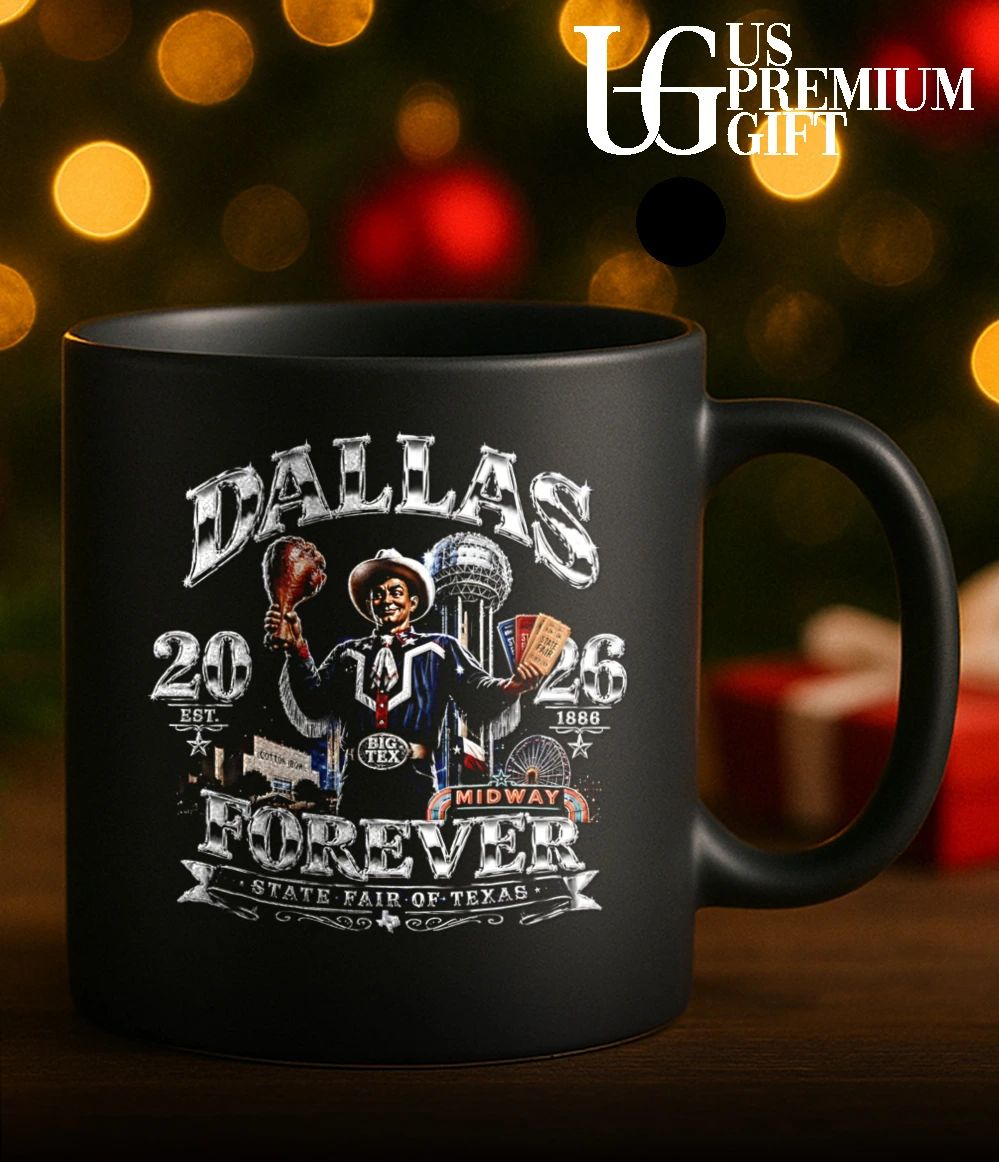 Big Tex Dallas 2026 est 1886 Cotton Bowl State Fair of Texas Midway Forever shirt
