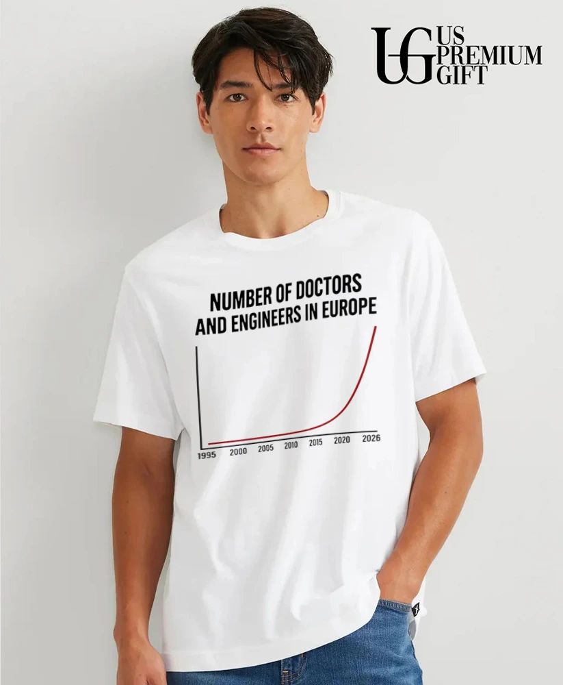 Number of Doctors and Engineers in Europe Lemme Pee in That Butt T-shirt