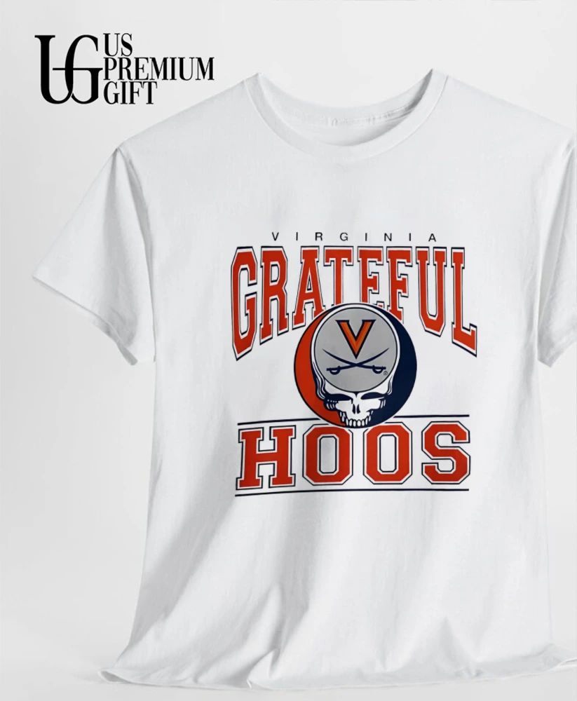 Virginia Cavaliers x Grateful Dead Steal Your helmet shirt