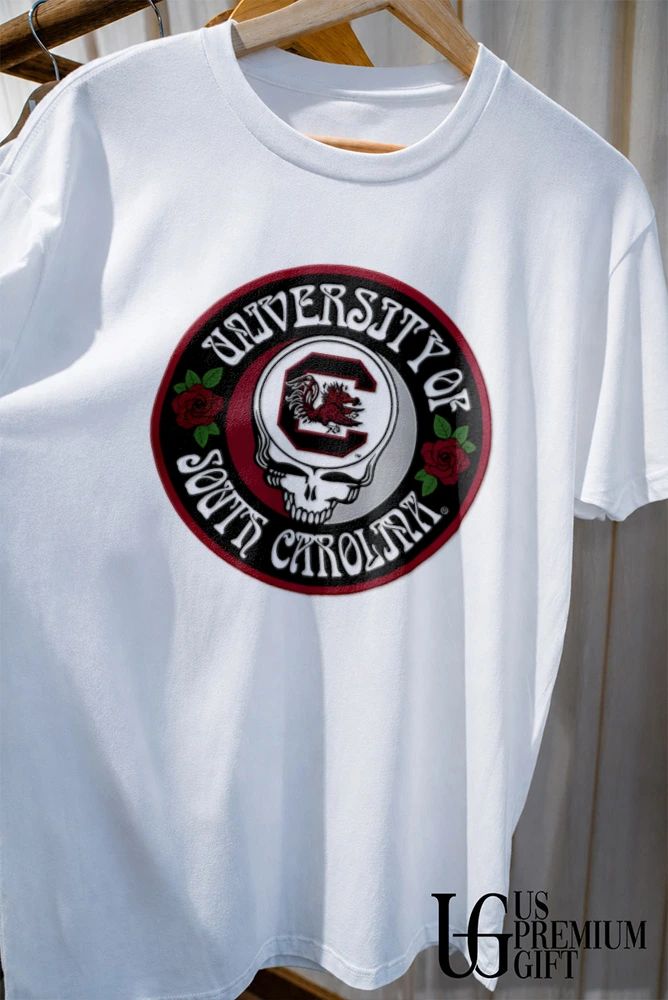 South Carolina Gamecocks Grateful Dead Run For The Roses 2026 logo shirt
