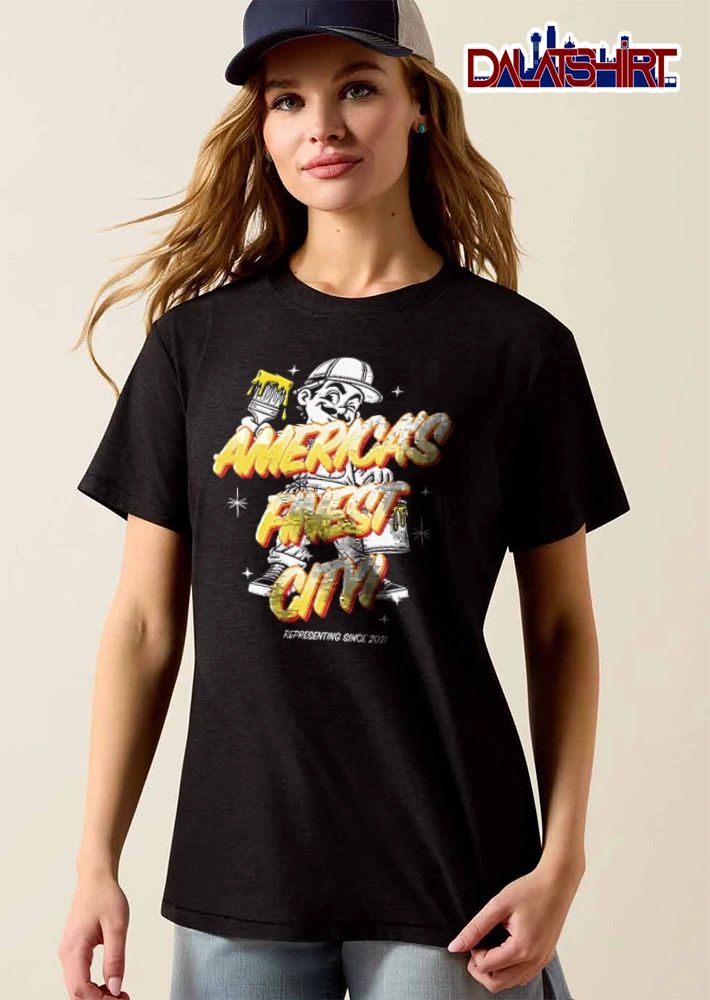 America Finest City Painter Character Representing Since 2021 Shirt