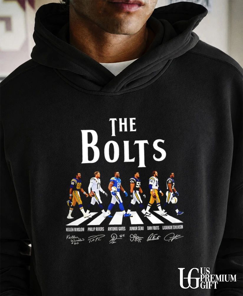 The Bolts City Sports Legends players abbey road signature shirt