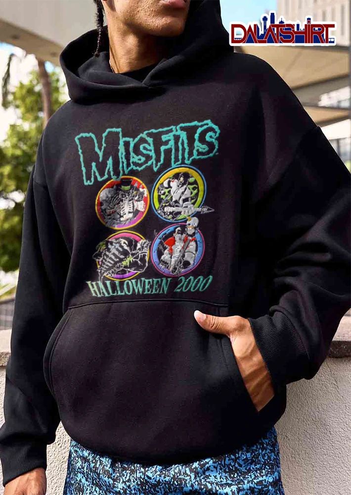 Misfits four punk rockers playing instruments shirt