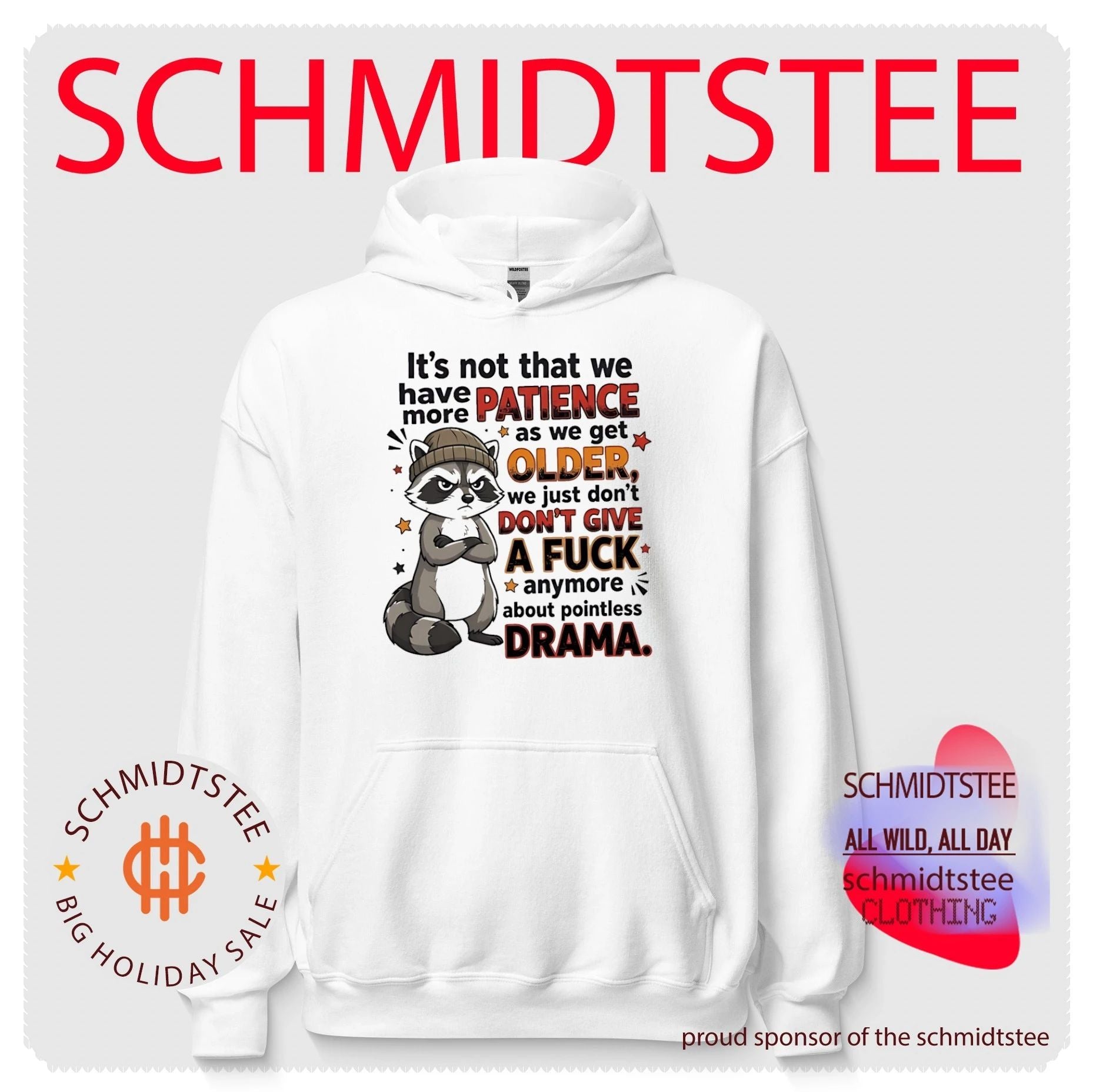 It’s not that we have more patience as we get older we just don’t give a fuck anymore shirt