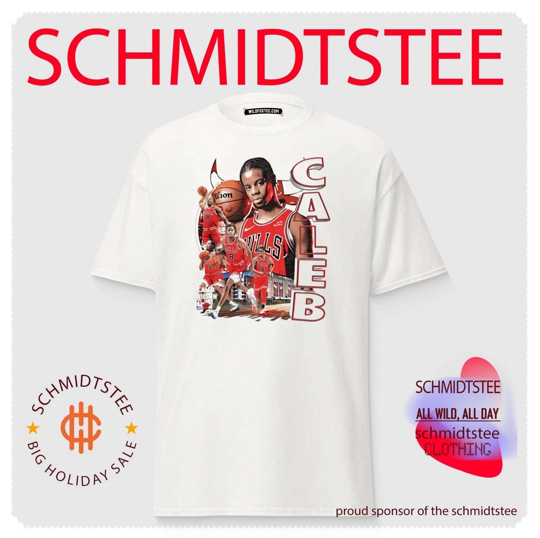 Caleb Wilson Chicago Bulls graphic shirt