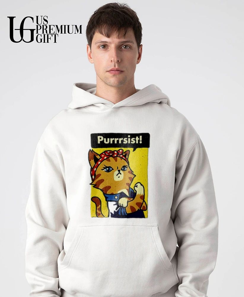 Purrrsist Rosie the Riveter shirt