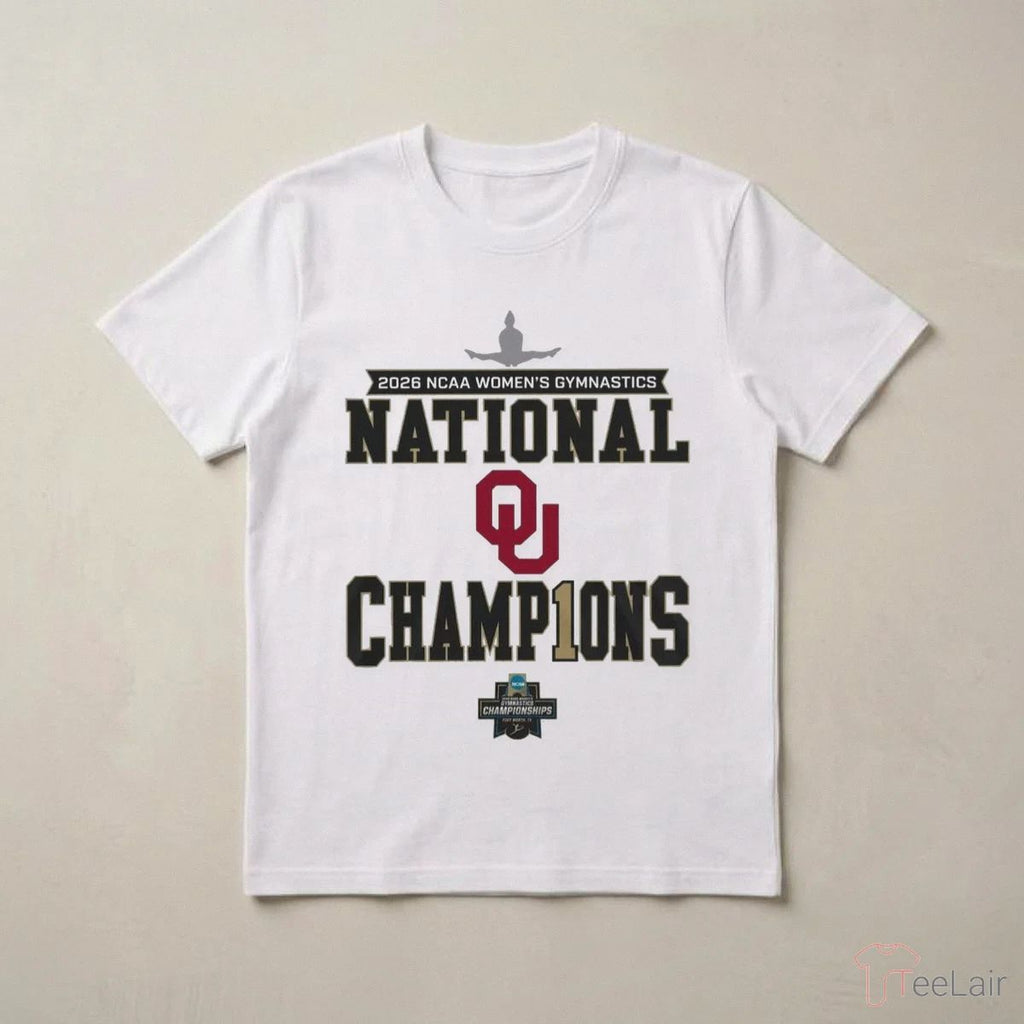 Oklahoma Sooners 2026 NCAA Women’S Gymnastics National Champions Shirt