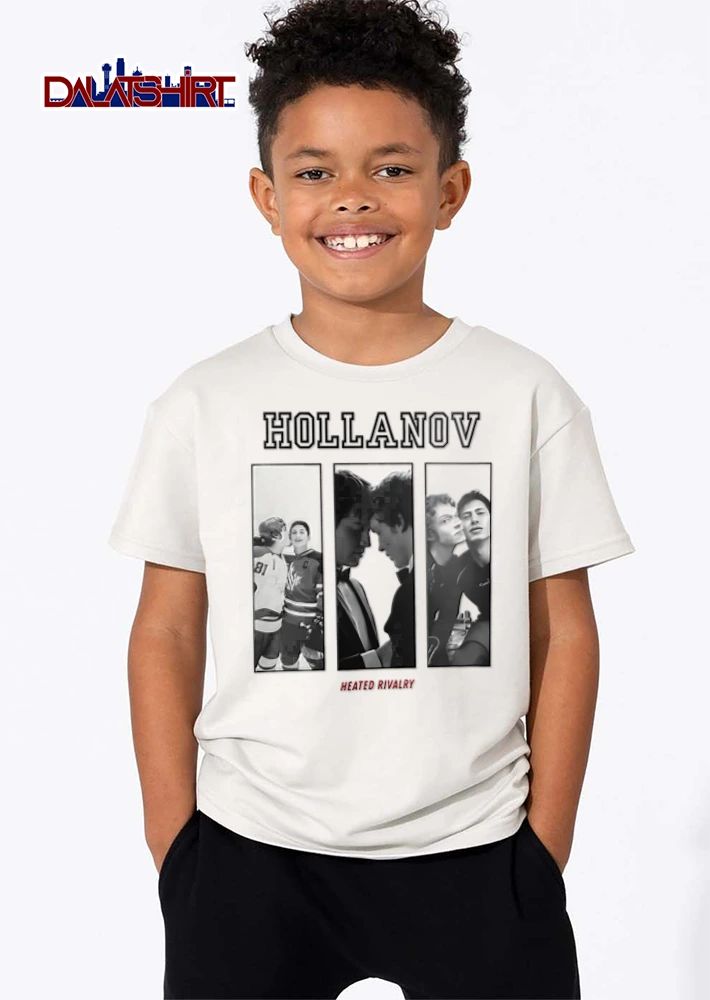 Hollanov Heated Rivalry 81 three panels hockey players tuxedos shirt