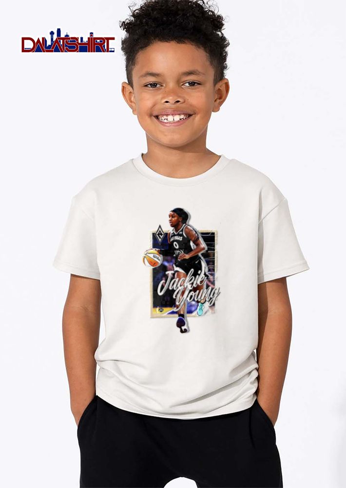 Las Vegas Aces Player Jackie Young SLAM shirt