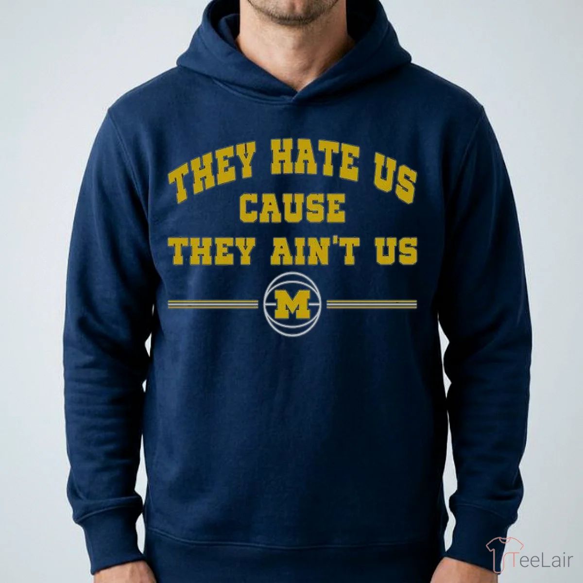 They Hate Us Cause They Ain’T Us Basketball MI T-Shirt