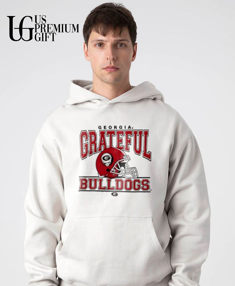 Georgia Bulldogs x Grateful Dead Steal Your helmet shirt
