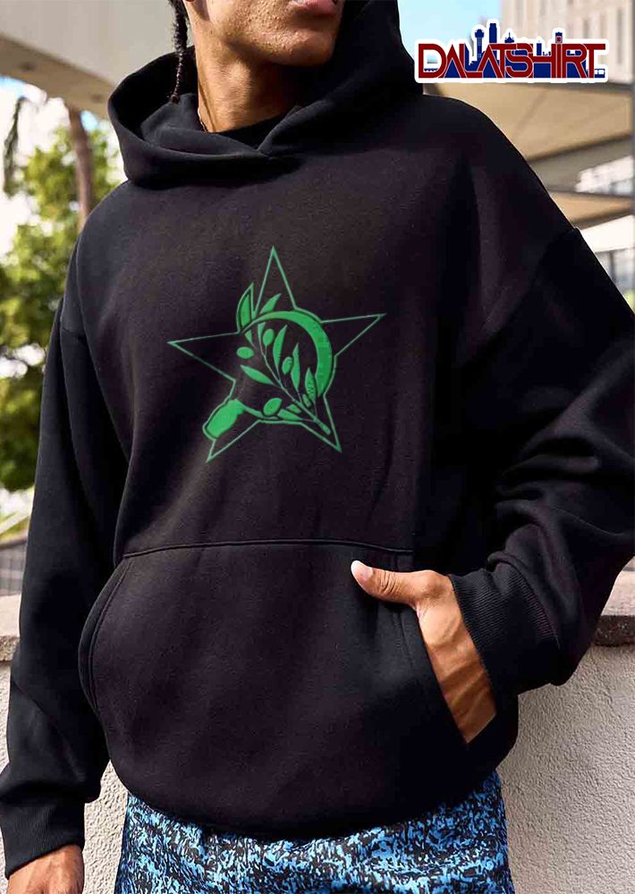 Star olive branch sickle shirt
