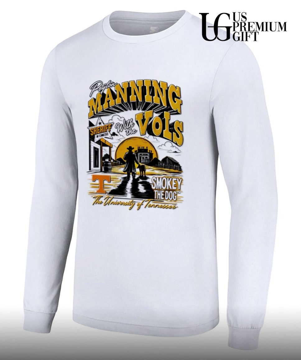 Tennessee Volunteers Peyton Manning The Sheriff Returns Smokey The Dog shirt