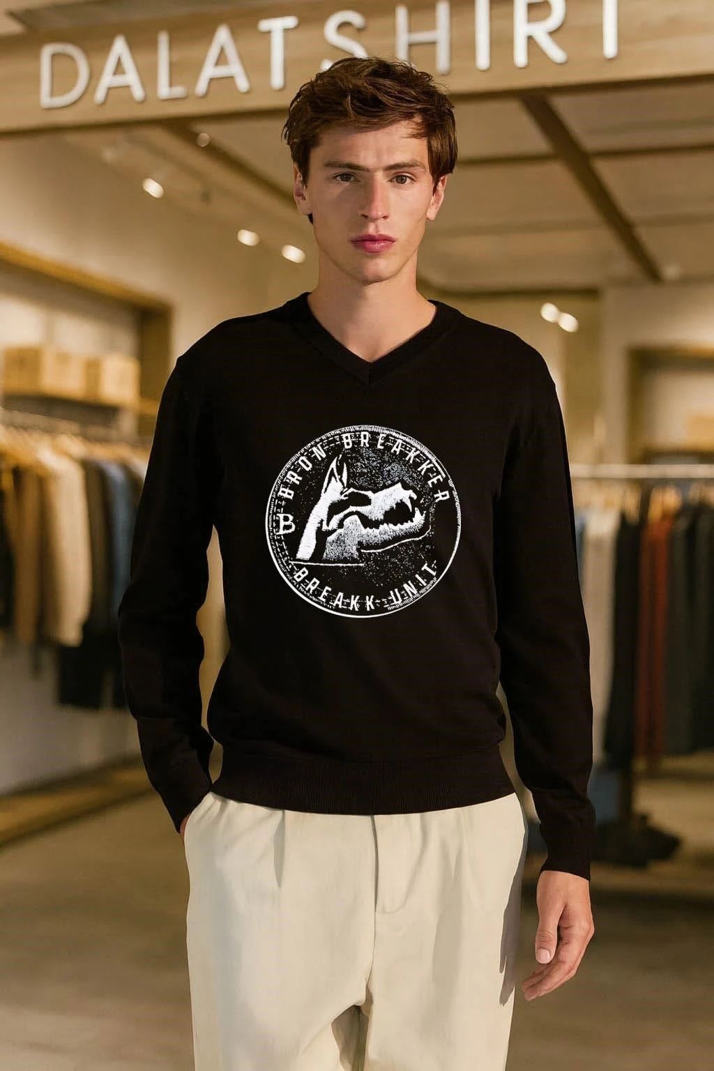 Bron Breakker Breakker Unit Dog Skull Logo shirt