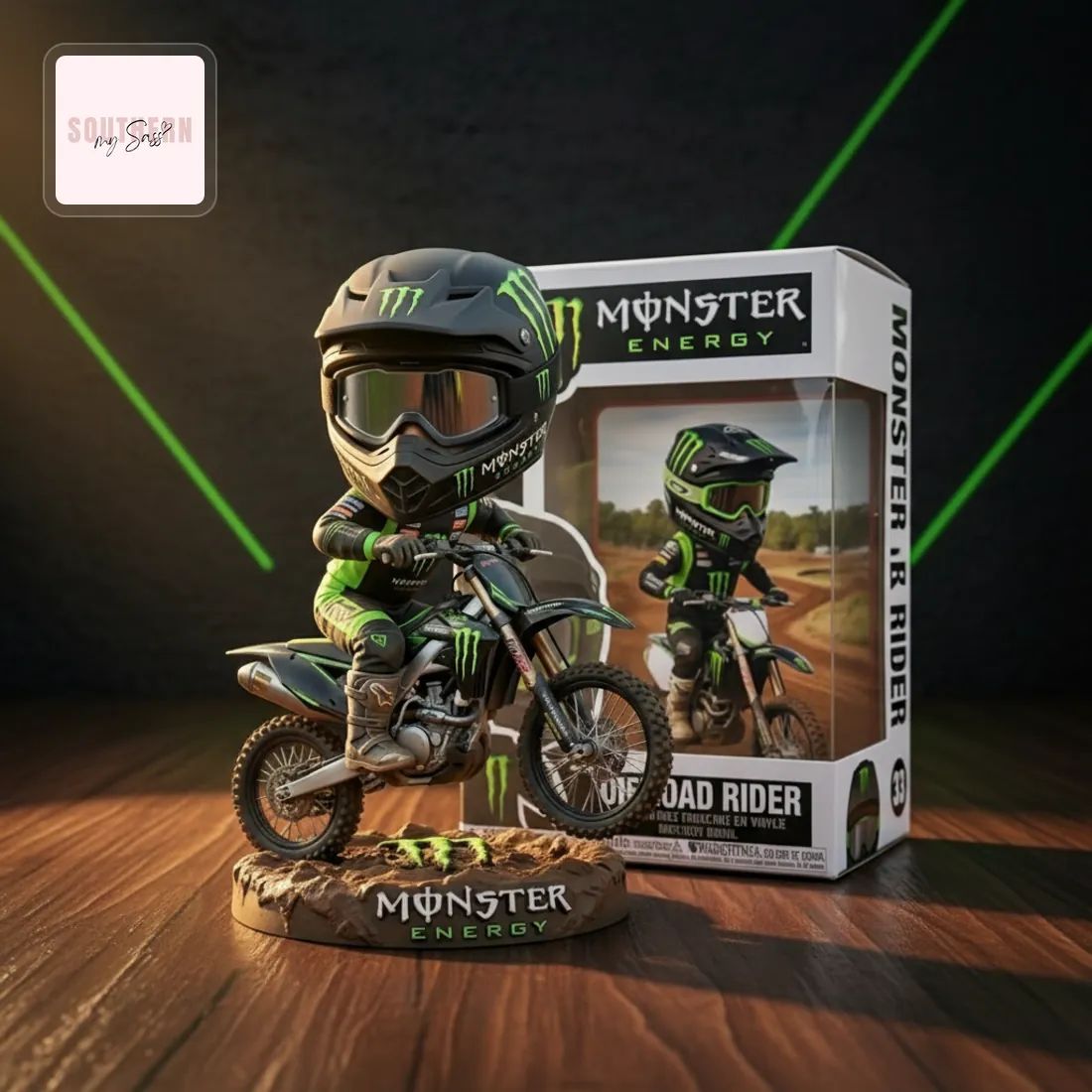 Monster Rider Motocross Pop Figure Doll