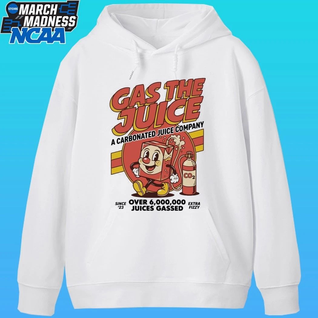 Gas The Juice A Carbonated Juice Company Over 6,000,000 Juices Gassed Shirt