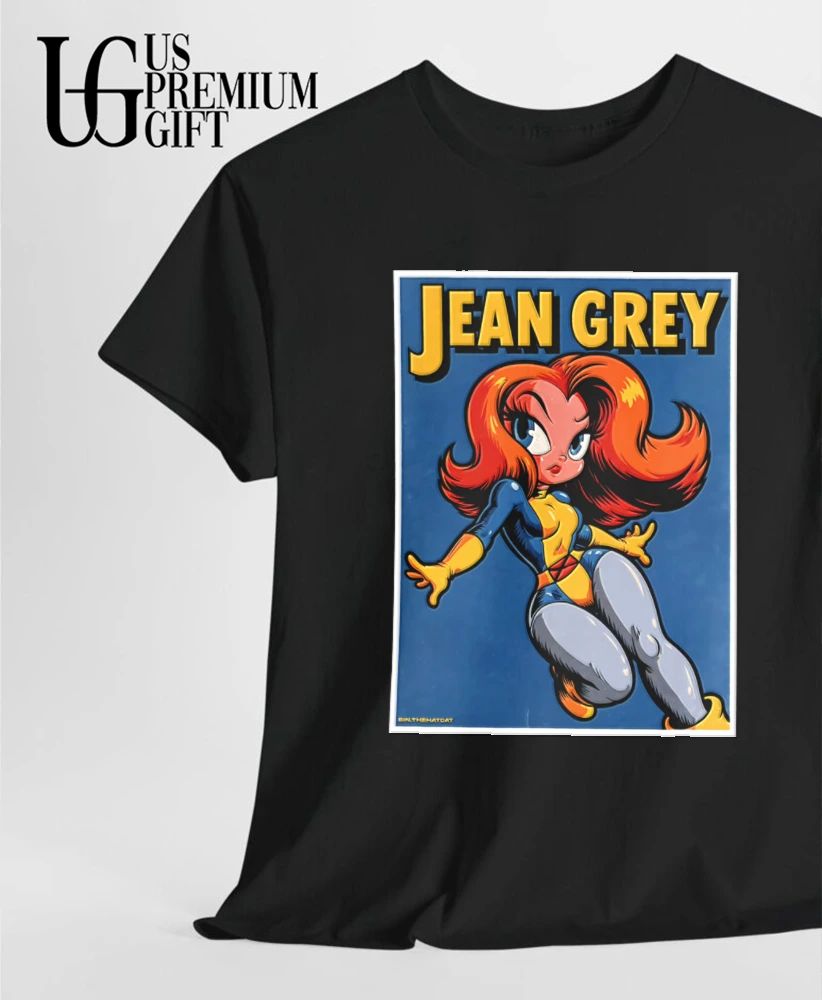 Jean Grey woman Superhero cartoon shirt