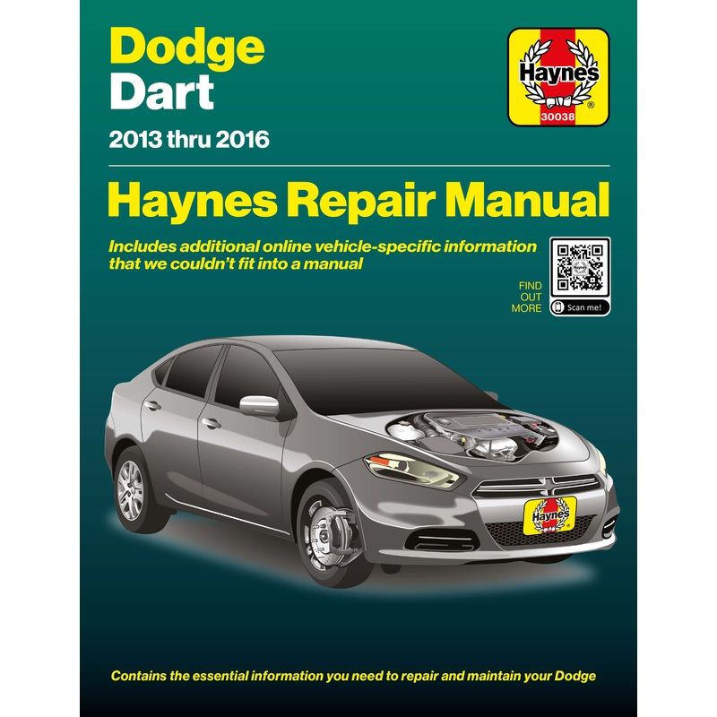 Dodge Dart (2013 – 2016) Haynes Repair Manual
