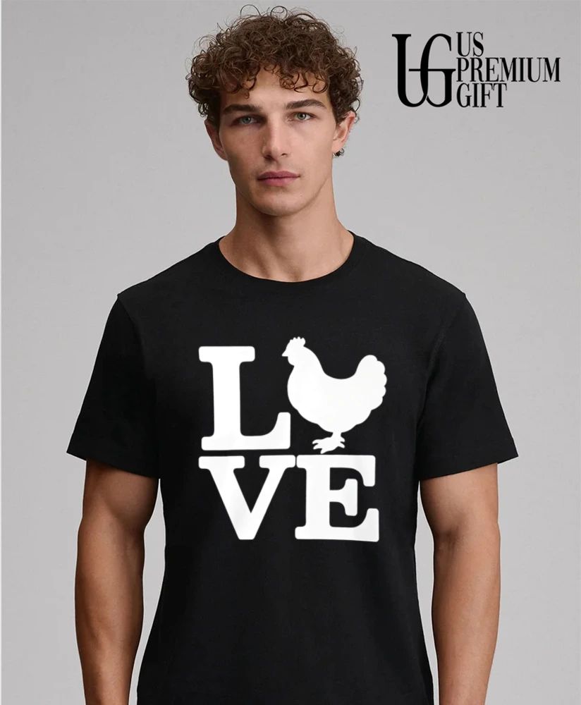 Hunter Luepke I Love Chickens shirt