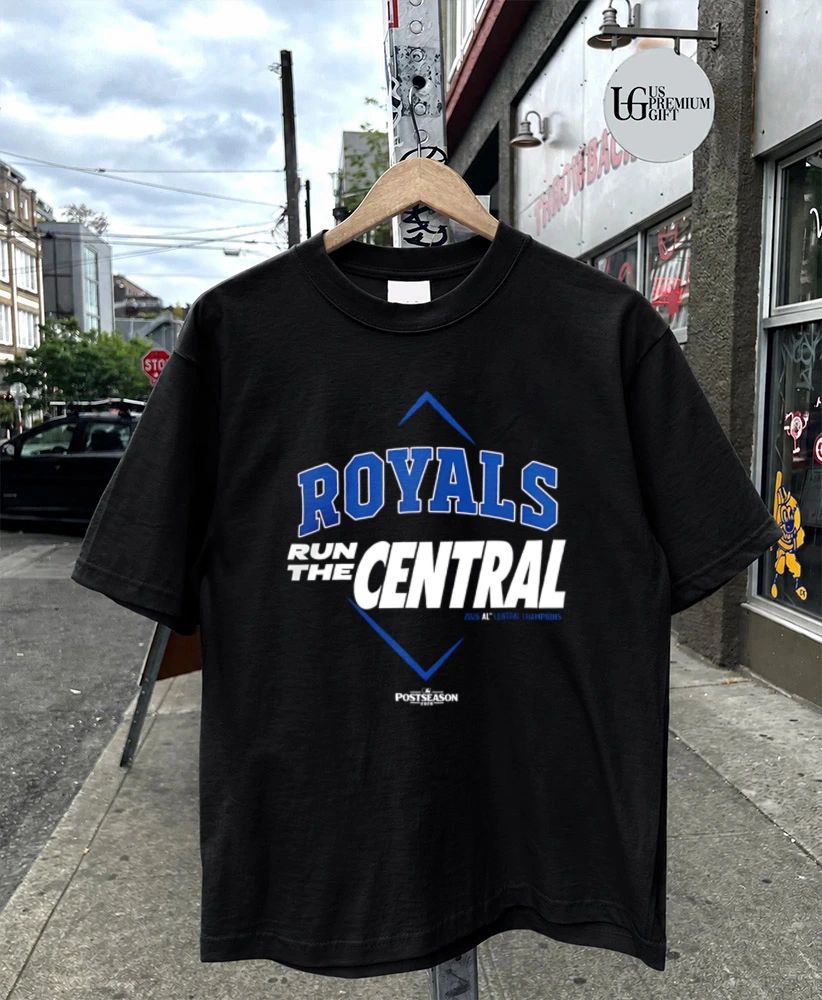 Run The Central Kansas City Royals 2026 AL Central Division Champions shirt