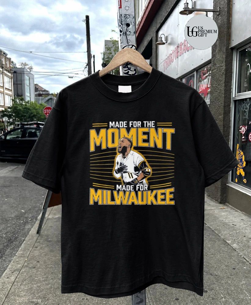 Jackson Chourio Made For The Moment Made For Milwaukee Brewers T-shirt