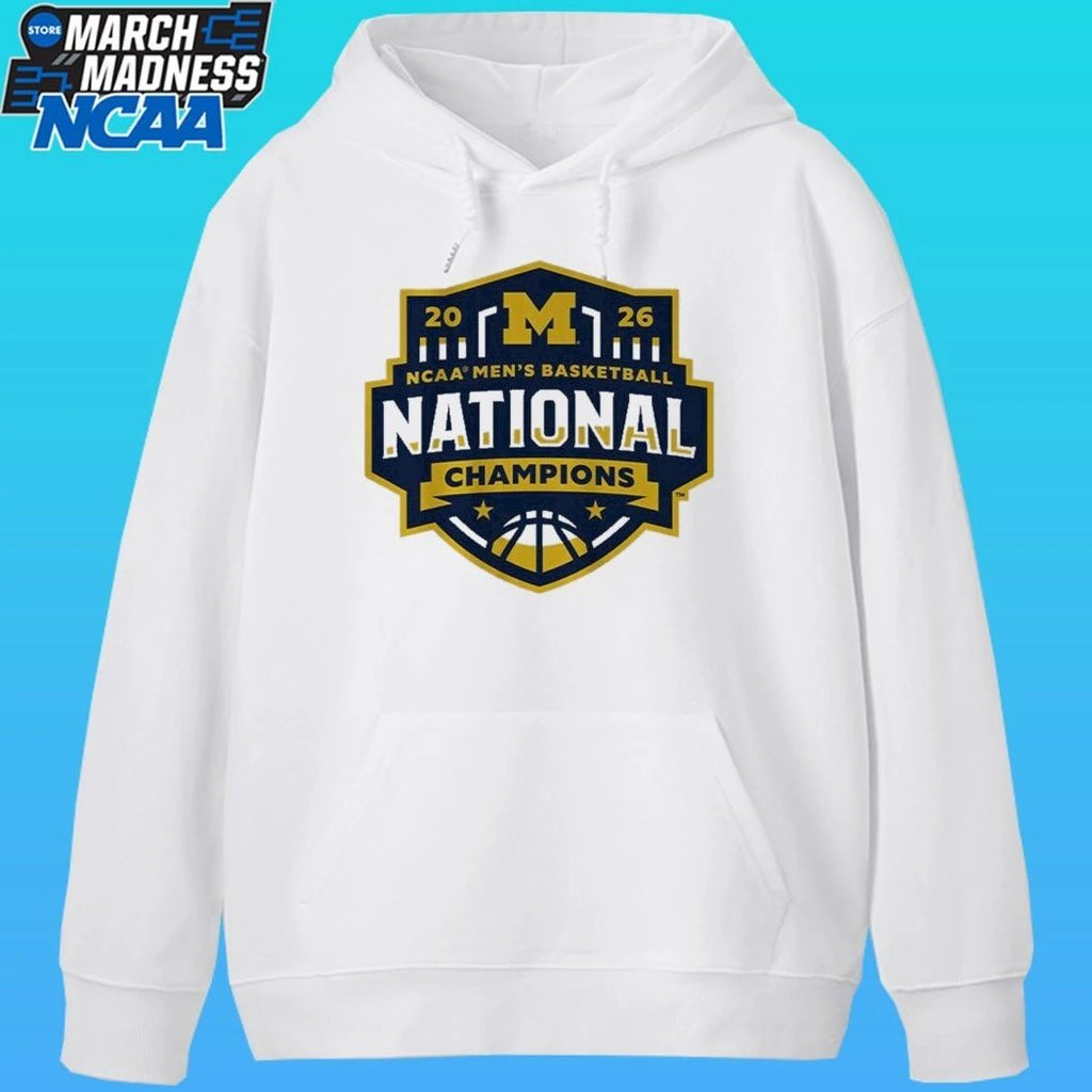 Michigan Wolverines MBB 2026 National Champions Logo Shirt