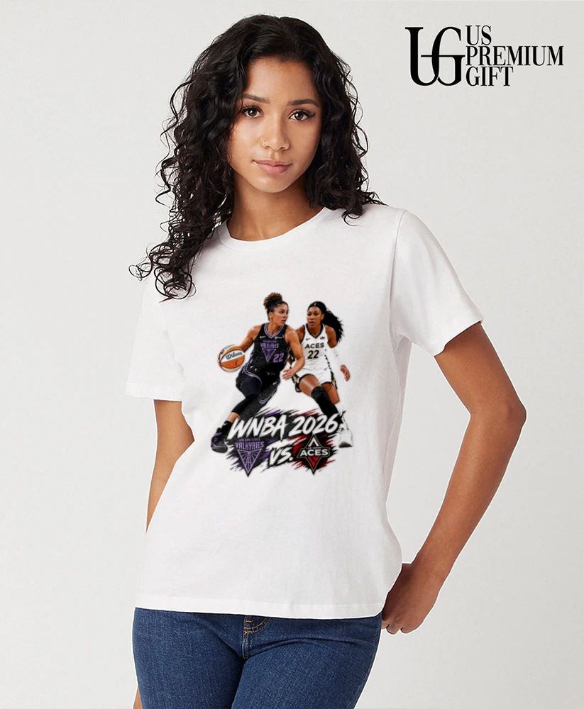 Golden State Valkyries Las Vegas Aces WNBA 2026 shirt