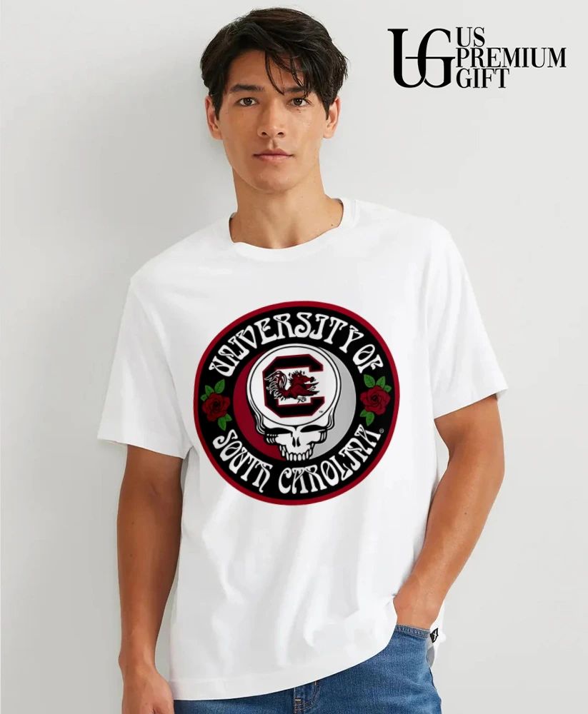 South Carolina Gamecocks Grateful Dead Run For The Roses 2026 logo shirt
