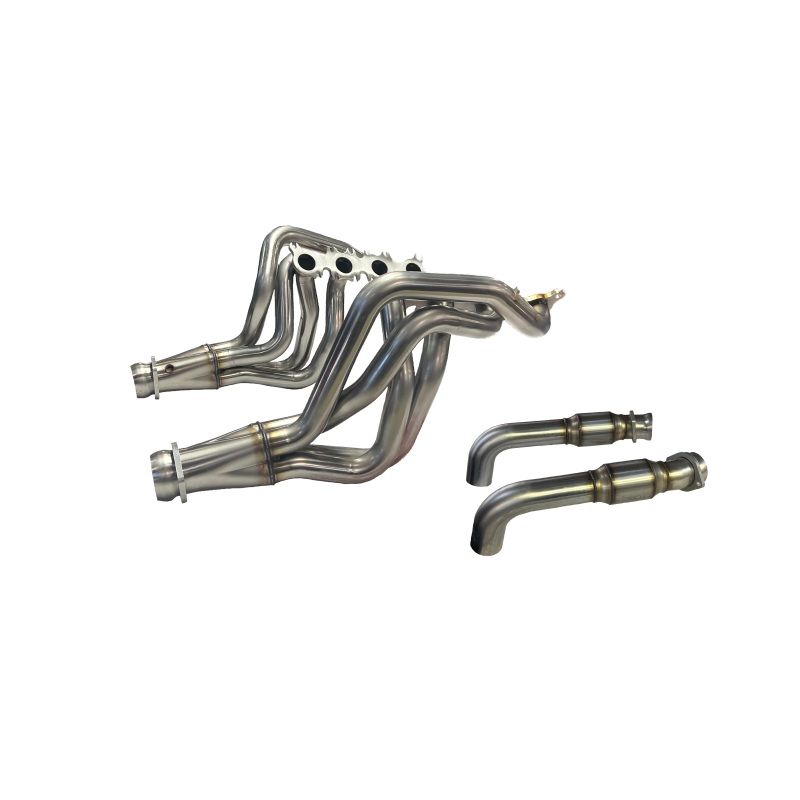 1-3/4″ Hdr w/Catted OEM Connection – 1-3/4″ Stainless Headers & Catted Connection Kit. 15-24 Mustang GT 5.0L.