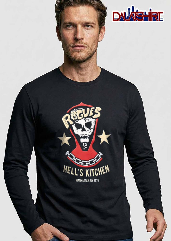 The Warriors Sterling Shells skull wearing hood chain stars 1979 shirt