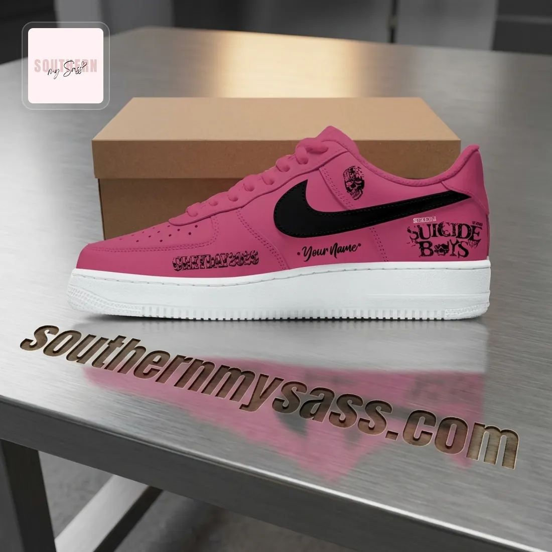 Suicideboys Grey Day 2026 Tour Custom Kicks with Name Air Force 1