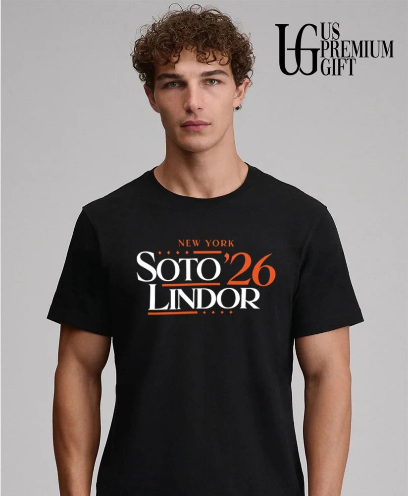 Juan Soto and Francisco Lindor New York Mets 26′ shirt