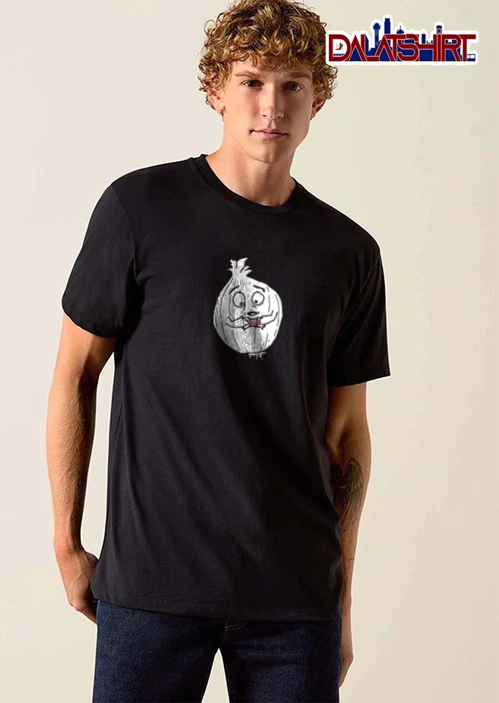Onion character eating itself shirt