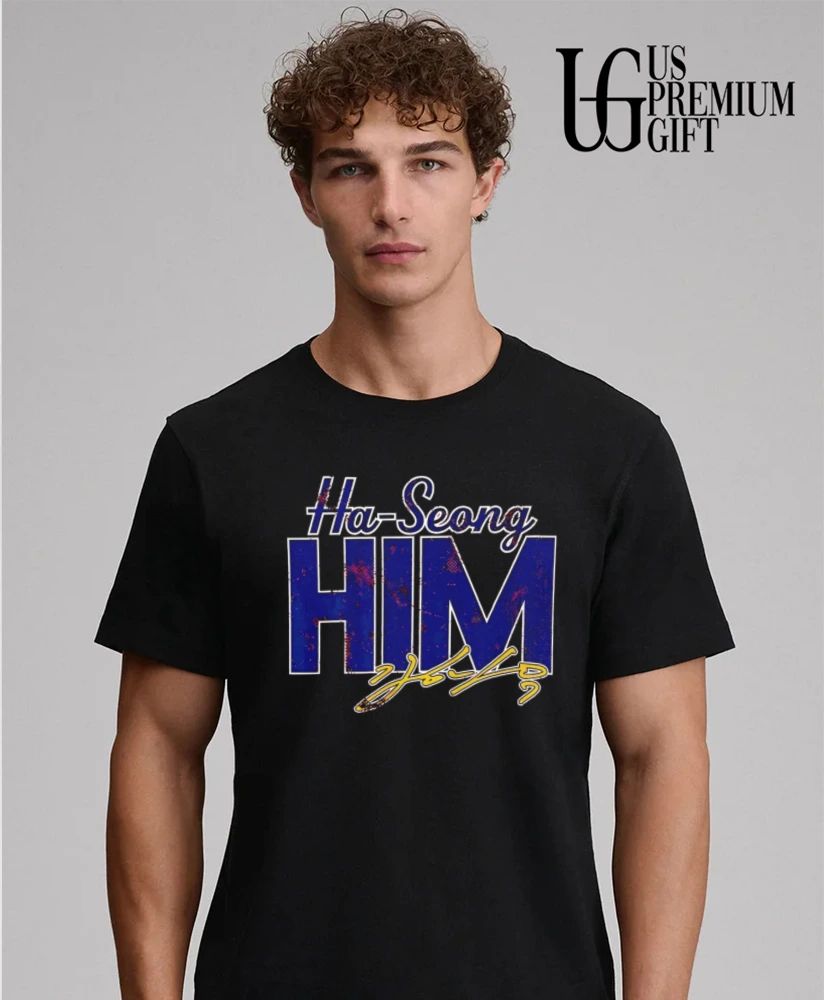 Ha-Seong Kim HIM Atlanta Braves baseball signature shirt