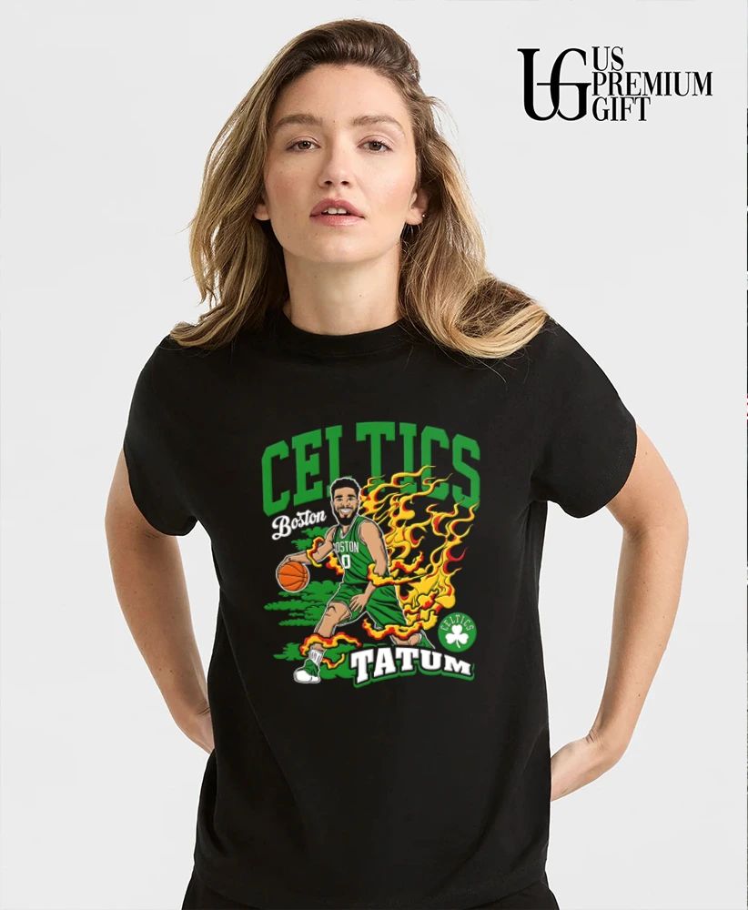 Jayson Tatum Boston Celtics NBA Fired Up shirt