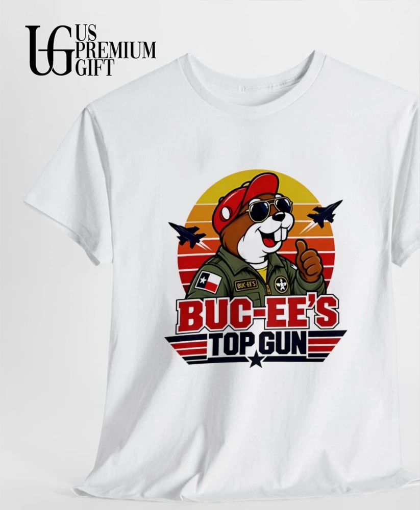 Buc-ee’s Top Gun logo shirt