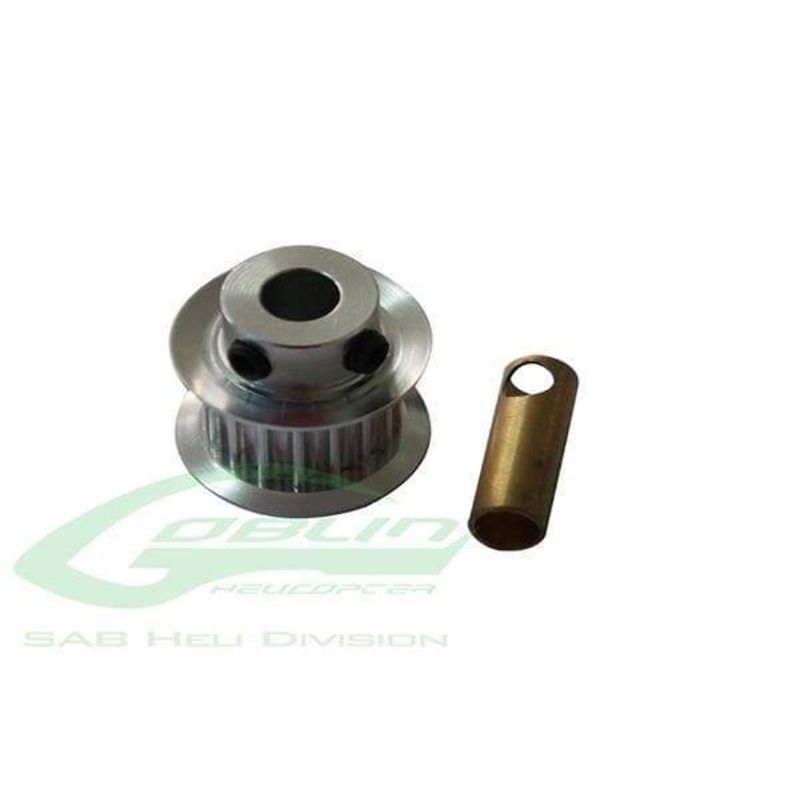 SAB Aluminum Motor Pulley Z22 – Goblin 500/570 [H0215-22-S]