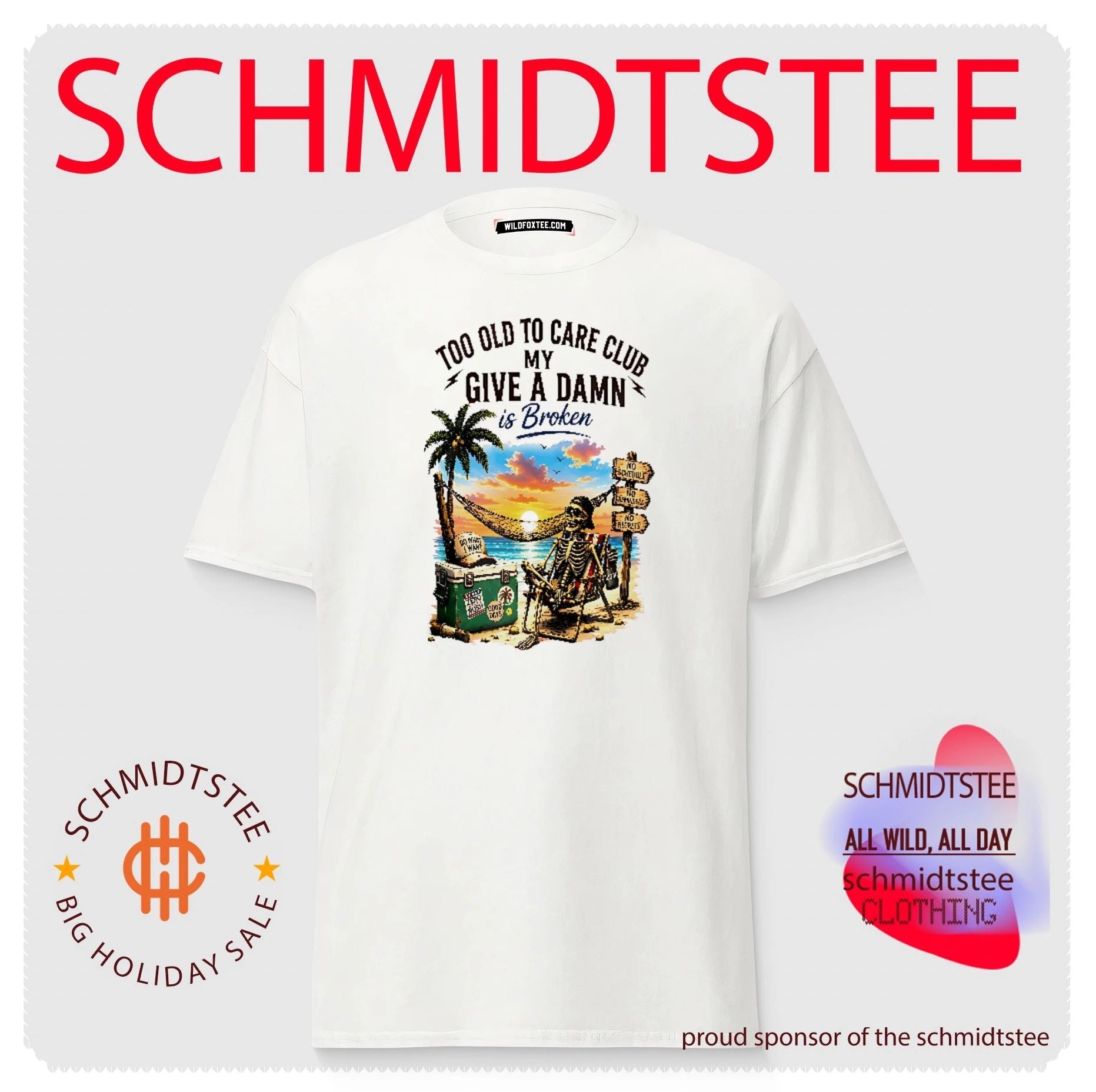 Too Old To Care Club Don’t Care My Give A Damn Is Broken Shirt