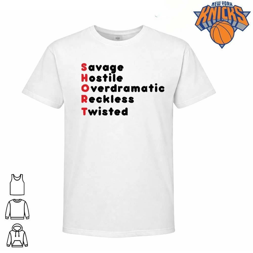 Savage Hostile Overdramatic Reckless Twisted SHORT Acronym shirt